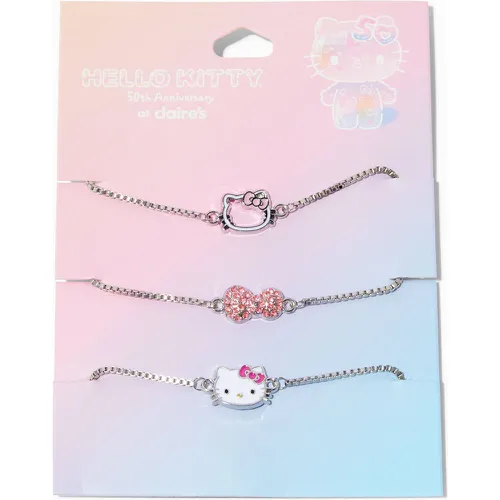 Claire's Lot de bracelets couleur en exclusivité chez Claire’s ® 50e anniversaire - Lot de 3 - Hello Kitty - Modalova