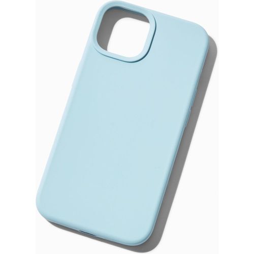Coque de portable en silicone ciel unie - Compatible avec iPhone® 13/14/15 Pro - Claire's - Modalova
