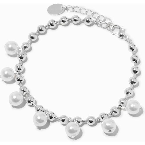 Bracelet de chaîne breloque perle d'imitation couleur - Claire's - Modalova