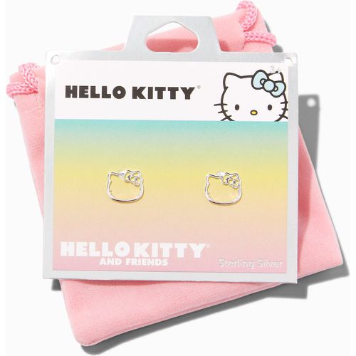Claire's Clous d'oreilles 10 mm ajourés ® couleur - Hello Kitty - Modalova