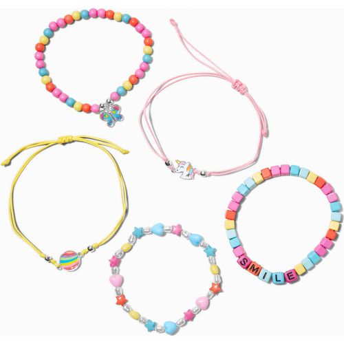 Bracelets aux designs variés - Lot de 5 - Claire's - Modalova
