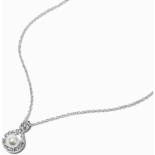 Collier à pendentif perle d'imitation et symbole de l'infini couleur - Claire's - Modalova