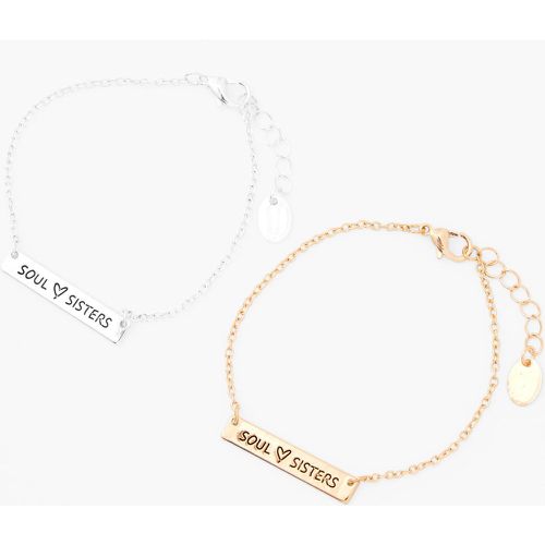 Bracelets « Soul Sisters » - Lot de 2 - Claire's - Modalova