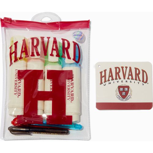 Lot de mini stylos et surligneurs en exclusivité chez Claire’s Harvard® - Lot de 7 - Claire's - Modalova