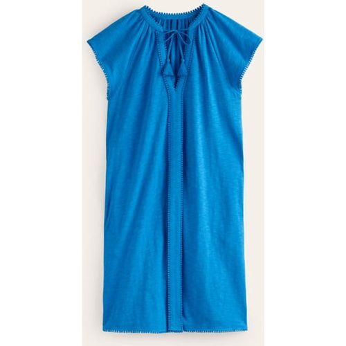 Millie Pom Cotton Dress - Boden - Modalova