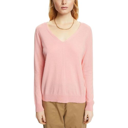 Esprit Pulls col en V S - Esprit - Modalova