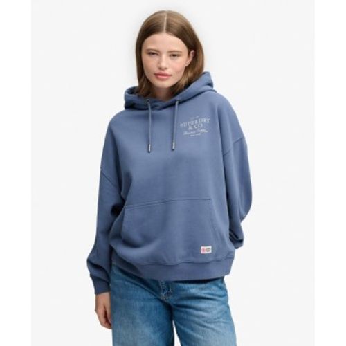 W2012691D Sweat à capuche Luxe Casual Relaxed (M), Casuel, Coton - Superdry - Modalova
