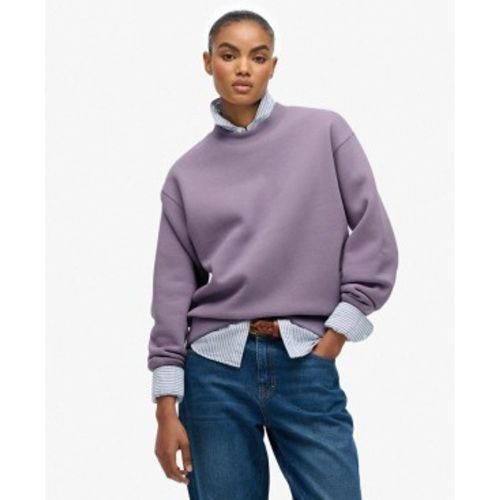 W2012185A Sweat Essential Logo lilas (XL), Casuel, , Coton, Manche longue - Superdry - Modalova