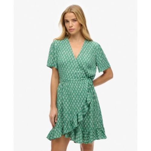 W8011877A Robe Wrap (XS), Casuel, Polyester, Manche courte - Superdry - Modalova