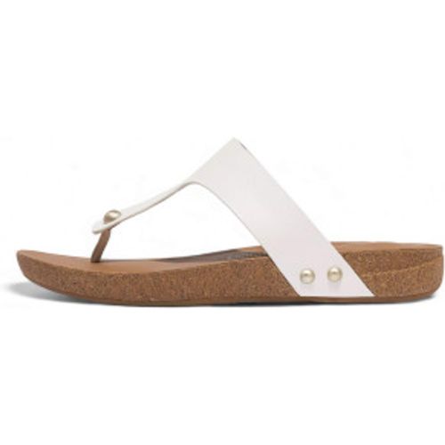 HE9-194 Sandales en cuir Iqushion blanc (39), Plat, Aucun, Casuel - FitFlop - Modalova
