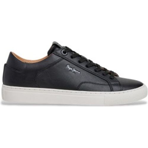 PMS00048 Trainers Joe Basic (42), Noir, Tissu, Plat, Lacets, Casuel - Pepe Jeans - Modalova