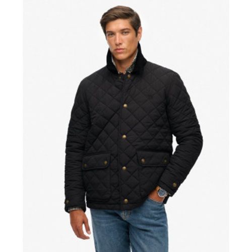 M5012270A Quilted Estate Coach Jacket (L), Casuel, Polyester - Superdry - Modalova