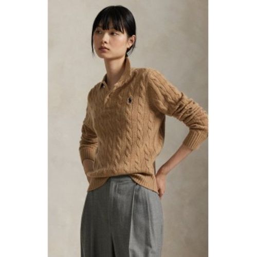 Polo en laine et cachemire marron (S), , Casuel, Manche longue - Polo Ralph Lauren - Modalova
