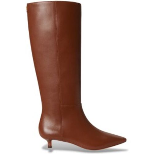 P15725002 Bottes hautes Francesca en cuir de veau (36), 3 à 5 cm, Aucun, Casuel - Lauren Ralph Lauren - Modalova