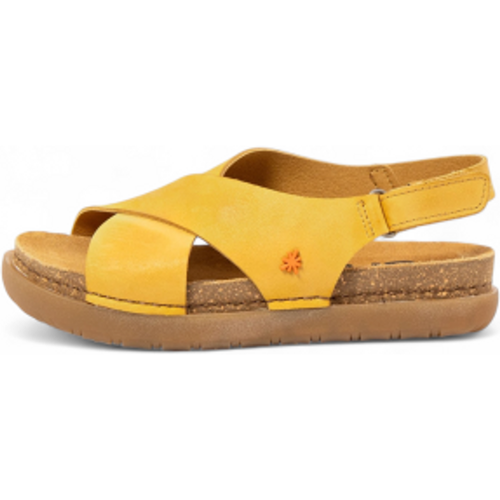 S224003_024 Sandales 1710S (40), Cuir, Plat, Velcro, Casuel - ART - Modalova
