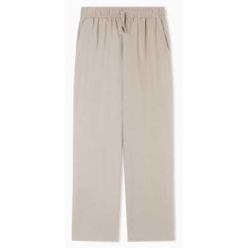 EM000586_AF20590 Pantalon Ton (M), Casuel, Lin - Emporio Armani - Modalova