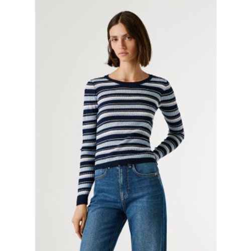 PL7000115 Pull Kimmi (S), Casuel, Viscose, Manche longue, Marine - Pepe Jeans - Modalova