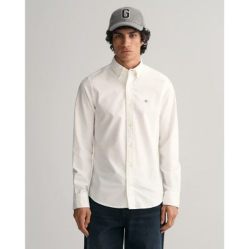 Chemise Oxford Slim Fit (L), Casuel, Coton, Classique, Manche longue - Gant - Modalova