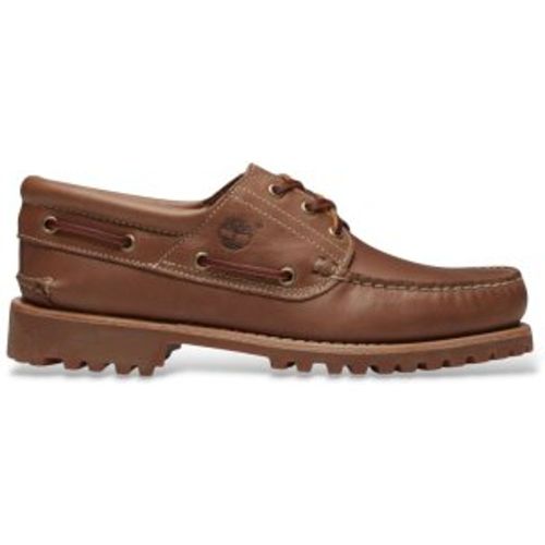 TB0A2PDQAMX1 Chaussures bateau en cuir Authentic marron (41.5 W), Plat, Lacets, Casuel, Classique - Timberland - Modalova