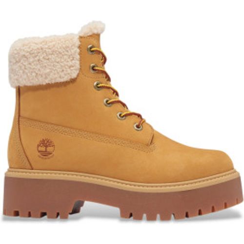 TB0A2PU67541 Stone Street Bottines en cuir imperméable marron (36 W), Plat, Lacets, Casuel, Durable - Timberland - Modalova