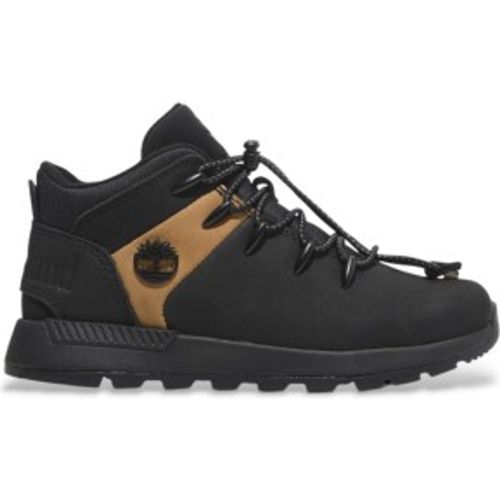 Pour garçon. TB0A6BXDEMJ1 Sprint Trekker Mid chaussures en cuir (31), Plat, Lacets, Sport, Outdoor, Durable, mode enfantine - Timberland - Modalova