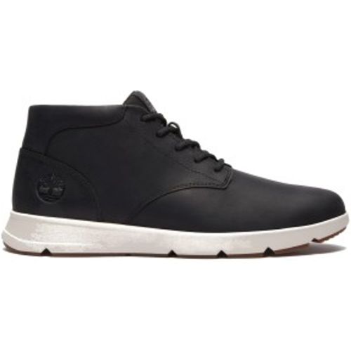 TB0A6C7TW021 Parker Street Sneakers (45.5), Cuir, Plat, Lacets, Casuel - Timberland - Modalova
