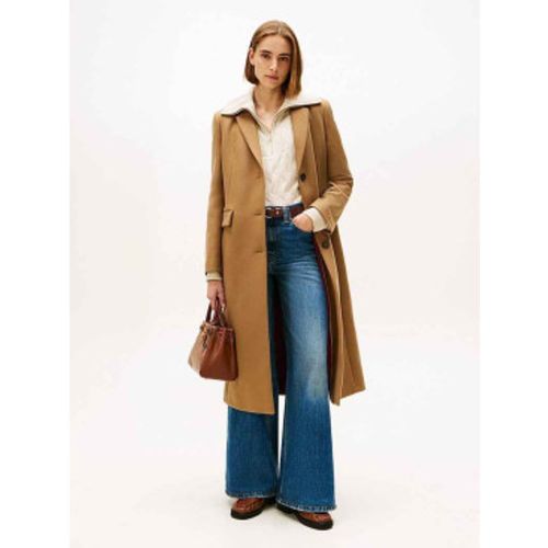 WW0WW47445 Manteau long en laine mélangée cashmere avec cashmere (34), Casuel - Tommy Hilfiger - Modalova