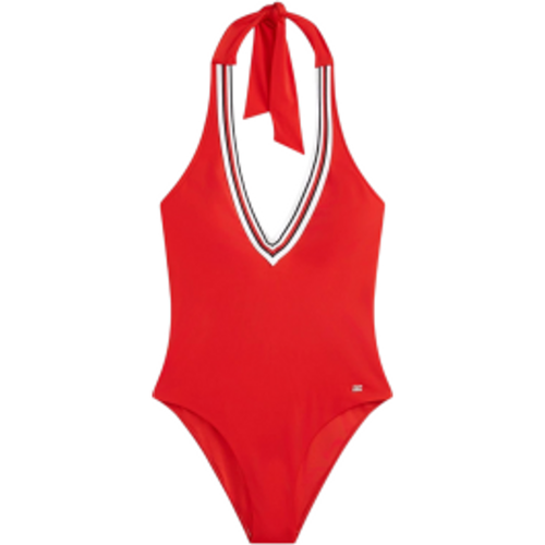 UW0UW06356 Maillot de bain dos nu Global Stripe (M), Beachwear, Nylon - Tommy Hilfiger - Modalova