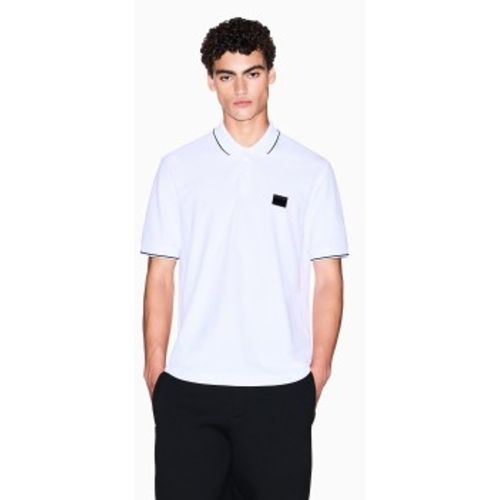 XM001393AF16262U0002 Polo Slim FIt (M), Casuel, Coton, Manche courte - A|X Armani Exchange - Modalova