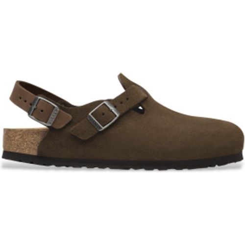 Sabots en Cuir Tokyo (Coupe Régulière) (40), Plat, Boucle, Casuel - Birkenstock - Modalova