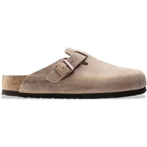 Sabots en Cuir Boston (Coupe Régulière) marron (43), Plat, Aucun, Casuel - Birkenstock - Modalova