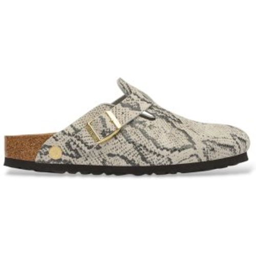 Sabots en Cuir Boston (Coupe Étroite) (36), Plat, Aucun, Casuel, Imprimé animal - Birkenstock - Modalova