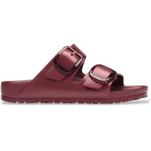 Sandales Arizona Big Buckle (Coupe Étroite) (39), Plat, Aucun, Casuel, Grenat - Birkenstock - Modalova