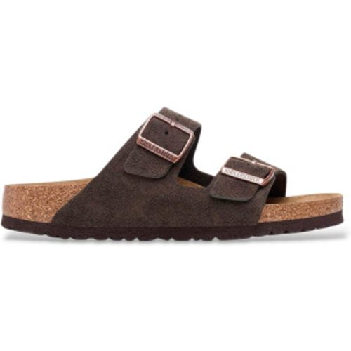 Sandales en Cuir Arizona (Coupe Étroite) marron (37), Plat, Boucle, Casuel - Birkenstock - Modalova