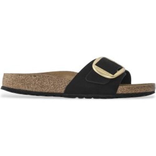 Sandales en cuir Madrid Big Buckle (Coupe Étroite) (37), Plat, Aucun, Casuel - Birkenstock - Modalova