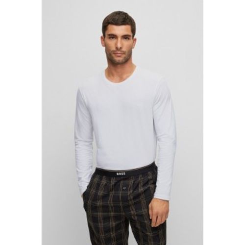 T-shirt brodé du logo (M), Casuel, Coton, Manche longue - Boss - Modalova