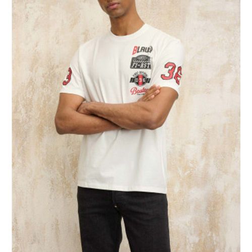 SBLUH02150 T-shirt Rider Judson (S), Casuel, Coton, Manche courte - Blauer - Modalova