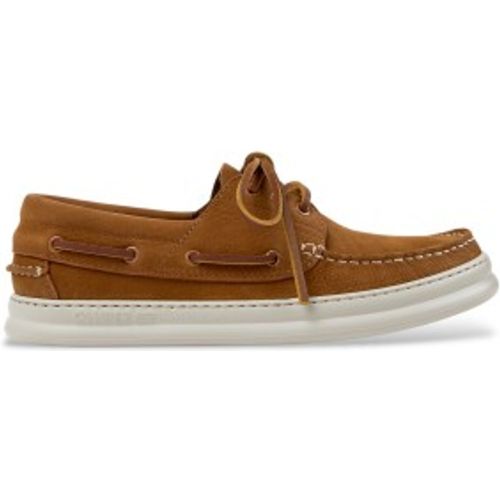 K101073-005 Mocassins en cuir Runner Four marron clair (41), Plat, Lacets, Casuel - Camper - Modalova
