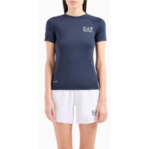NTT70_TJEMZ Chemise de sport (3XL), Casuel, Multisport, Polyamide, Manche courte - EA7 - Modalova