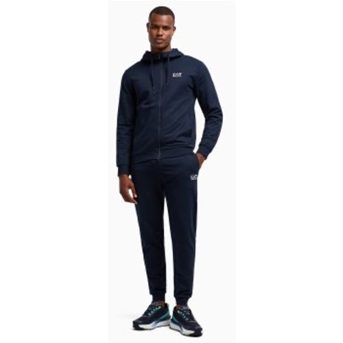 NPV63_PJVRZ Tracksuit Regular (M), Casuel, Coton, Manche longue, Marine - EA7 - Modalova