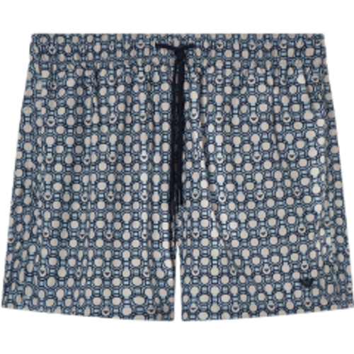EM000583_AF20439 Short de bain à mélange d'imprimés (L), Beachwear, Polyester - Emporio Armani - Modalova