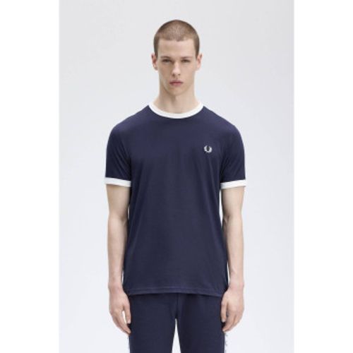 M4620 T-shirt Raped Ringer (S), Casuel, Coton, Manche courte - Fred Perry - Modalova
