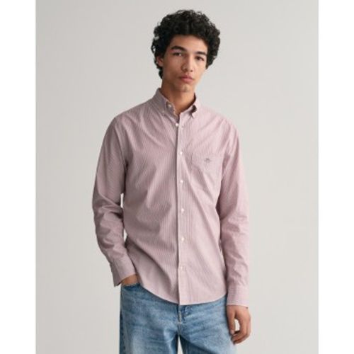 Chemise en popeline coupe régulière Banker Stripe (3XL), Casuel, Coton, Classique, Manche longue - Gant - Modalova