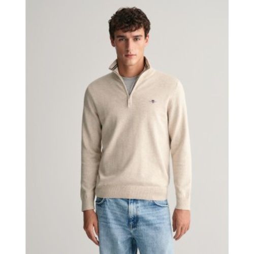 Pull classique en coton avec demi-fermeture éclair (XXL), Casuel - Gant - Modalova