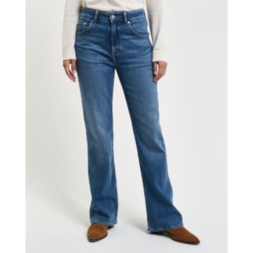 Jean évasé Slim Fit (28), Casuel, Coton, Denim - Gant - Modalova