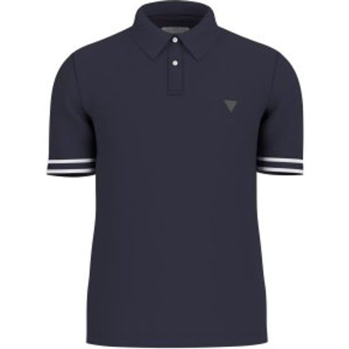 M6GP60K3076 Polo Lyle Ss (XL), Casuel, Coton, Manche courte, Marine - Guess - Modalova