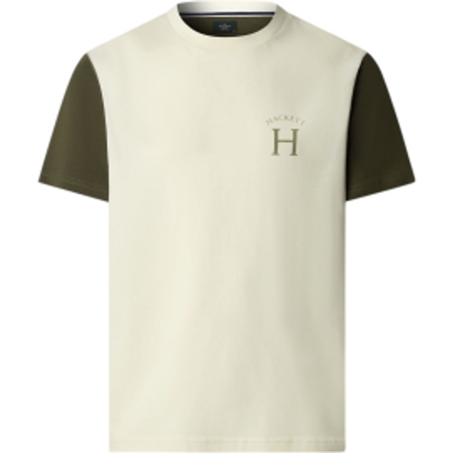 HM5000068 T-shirt Heritage Multi (M), Casuel, Coton, Manche courte - Hackett London - Modalova