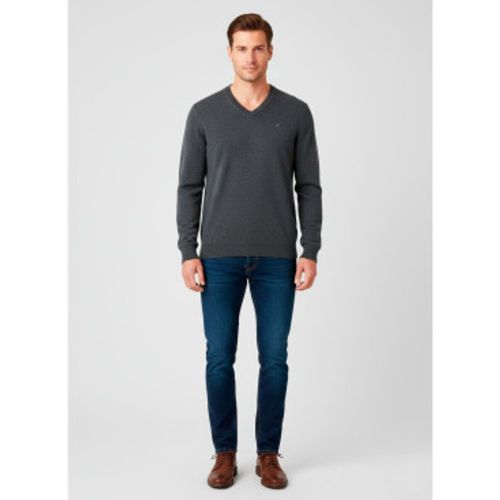 HM7000076 Pull en laine à col en V (XXL), Casuel - Hackett London - Modalova