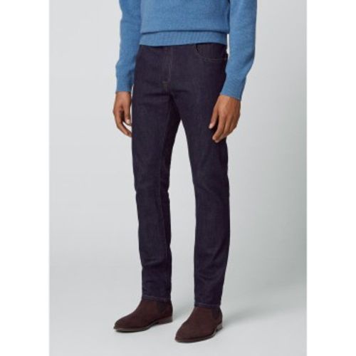 HM212515 Jeans Rinse (30/32), Casuel, Coton, Denim, Durable, Marine - Hackett London - Modalova