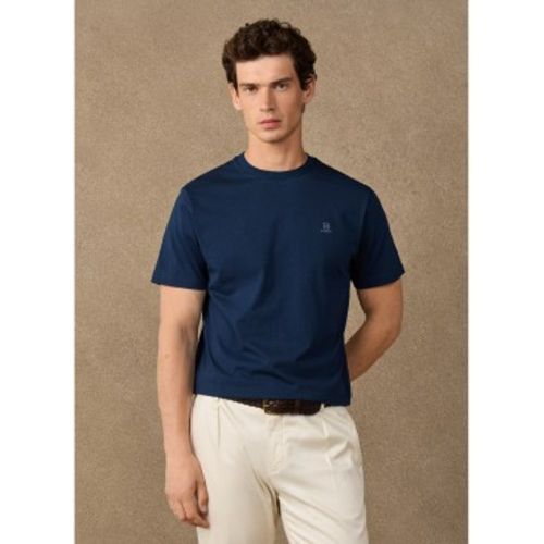 HM5000147 T-shirt H Small Logo (S), Casuel, Coton, Manche courte - Hackett London - Modalova